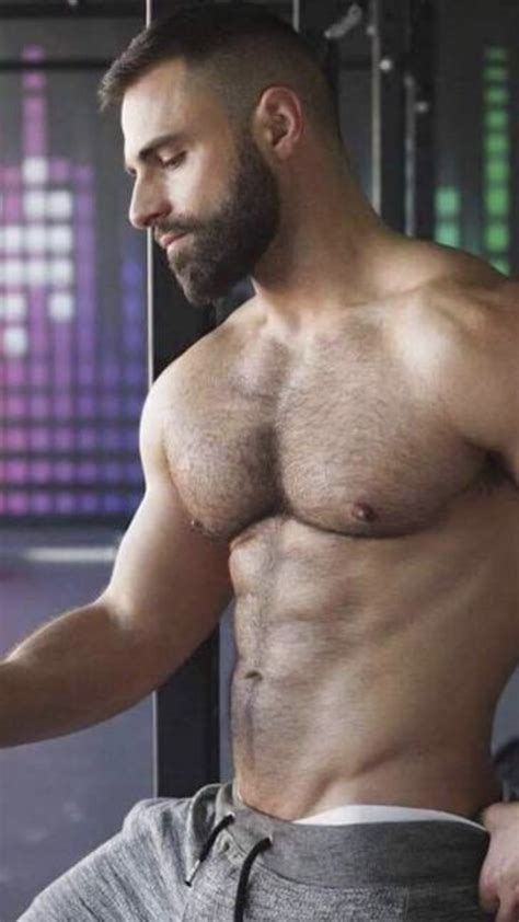 Pin On Shirtless Bearded ABS