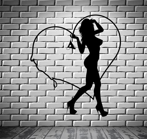 Naked Girl Vinyl Decal Hot Sexy Strip Nude Go Go Beauty Wall Stickers — Wallstickers4you