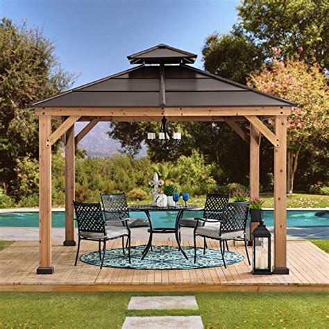 10 Best Hardtop Gazebos Of 2020 10x10 Up To 12x20