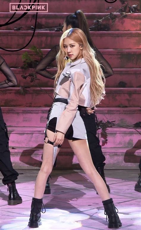 Pin By Lc On Roseanne Park Blackpink Blackpink Fashion Stage Outfits