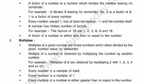 Factors Worksheet Grade 5 / Math Les Multiples - | Pix Maria43