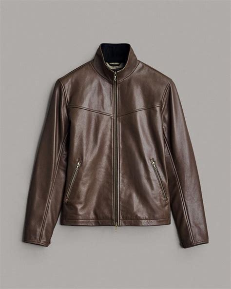 Buy The Grant Leather Jacket Rag And Bone