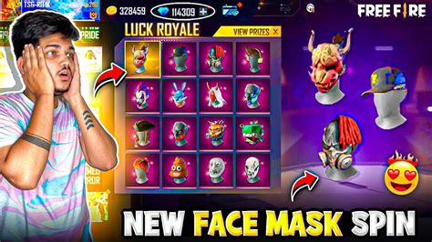 Free Fire I Got All Rare Old Masks😍 In One Spin Super Event Garena