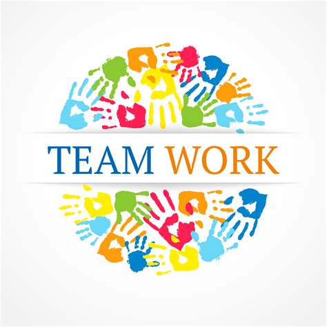 Team Work Symbol Vector Creative Concept Zoomly