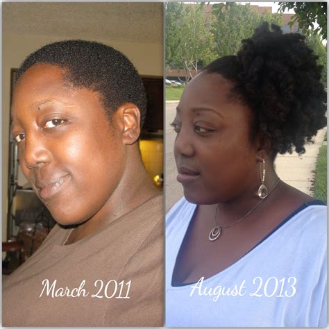 Natural Hair Growth After Big Chop Two Years Ago Visit