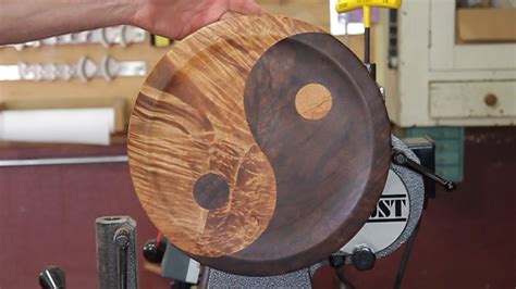 Woodturning Project How To Make A Segmented Yin Yang Platter Youtube