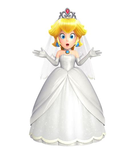 Princess Peach Bridal Dress Super Mario Odyssey Marios World