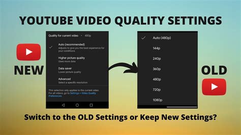 Youtube Video Quality Settings Explained How To Changeremove Youtube