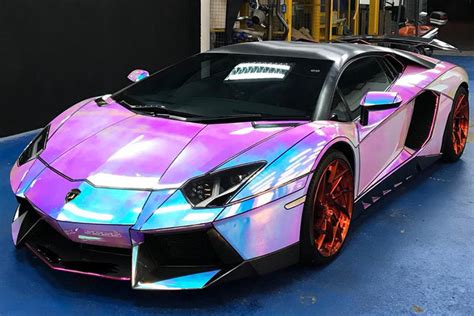 Find lamborghini models, new releases, latest news, events, and the dealers across the world Lamborghini Aventador Wrapped in Hologram | HYPEBEAST