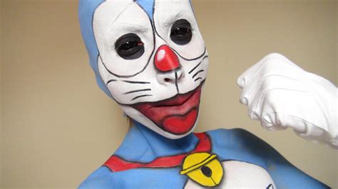 doraemon makeup 2 by kisamake on deviantart