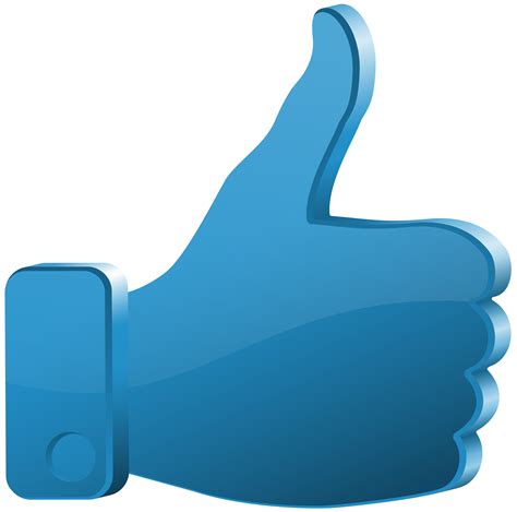 Thumbs Up Emoji Transparent Backgro