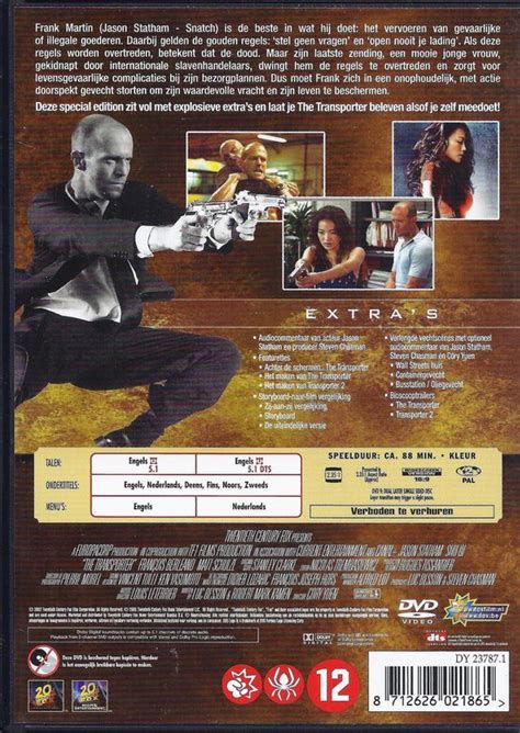 The Transporter Special Edition Dvd Qi Shu Dvds Bol