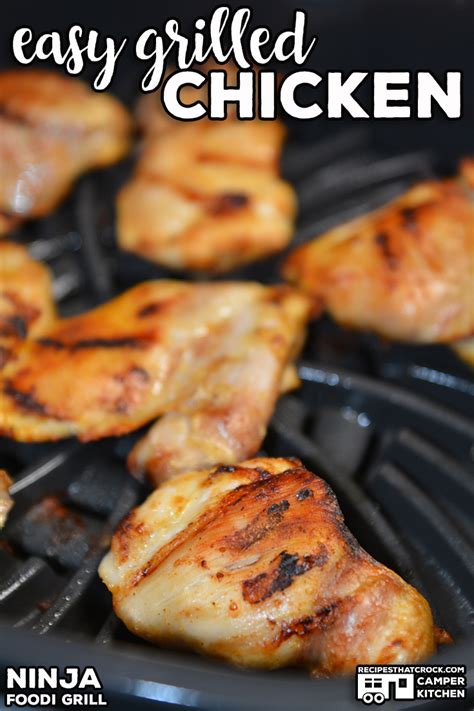 Allow meat to come to room temperature before warming. Easy Grilled Chicken (Ninja Foodi Grill) - Recipes That Crock!