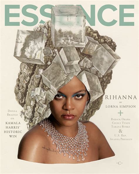 Artist Lorna Simpson Photographed Rihanna For The Ravishing New Cover Of Essence MagazineSee