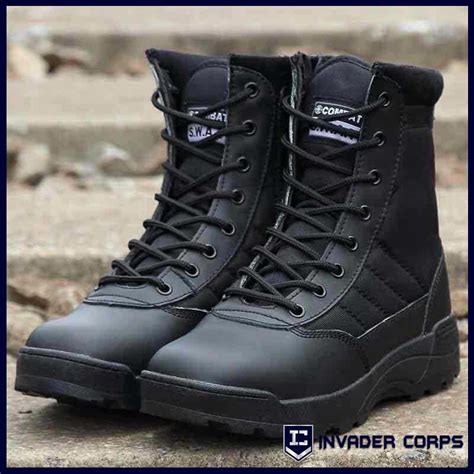 In 1999, the first original s.w.a.t. Combat Swat Army Military Hiking Tactical Boots Kasut ...