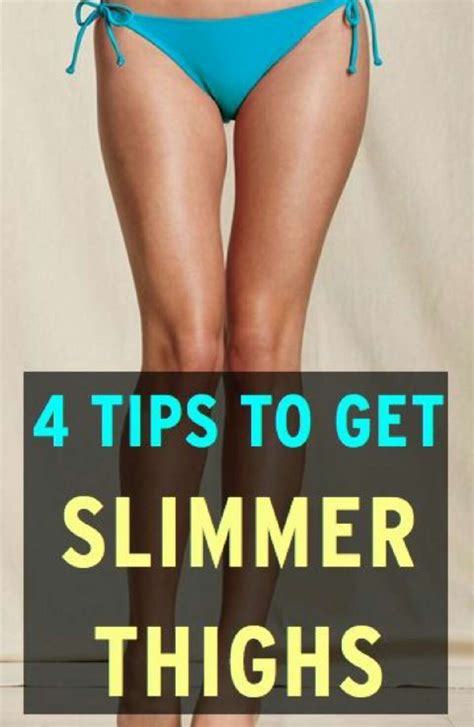 4 Tips To Get Thinner Thighs Musely