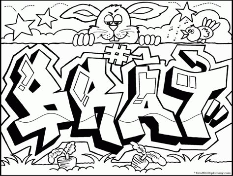 Free Coloring Pages For Teenagers Graffiti Download Free Coloring