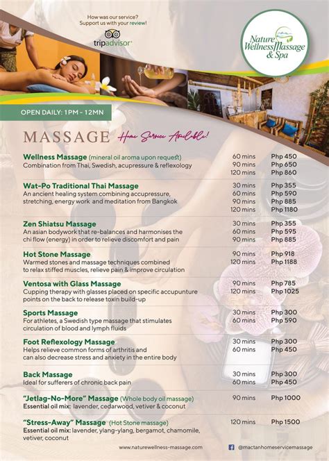 Nature Wellness Massage And Spa Augusto Building Lapu Lapu City Cebu Philippines Day Spas