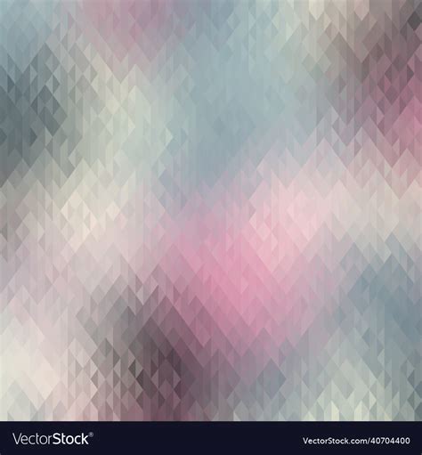 Geometric Abstract Pattern In Low Poly Style Vector Image