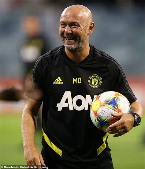 Man United Coach Mark Dempsey Returns To Training For First Time After