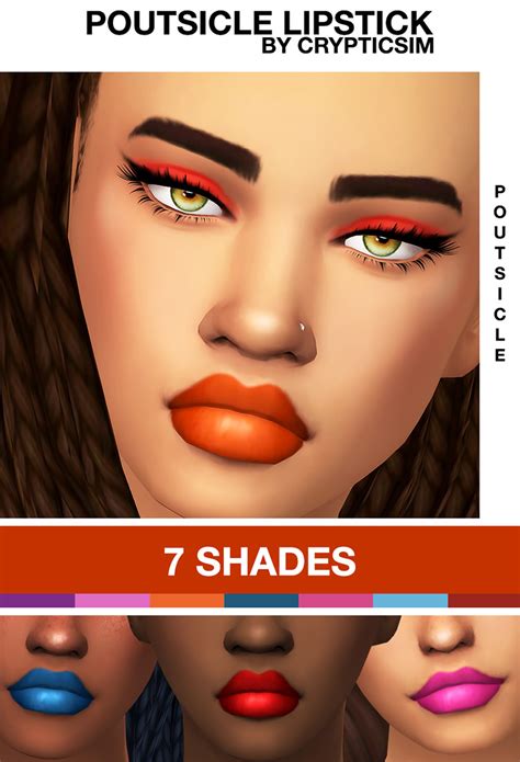 Sims 4 Maxis Match Cc Lips Lipstick And Lip Gloss Fandomspot