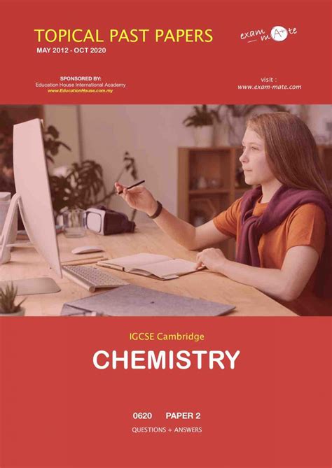 Cambridge IGCSE Chemistry TOPICAL PAST PAPERS