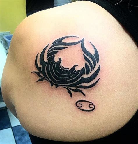 People born under this sign usually exhibit a wider range of personality traits than people born under other signs, but overall, cancers are stable, nurturing, sensitive, and caring. Cancer Zodiac Tattoo Design Ideas for men and women ...