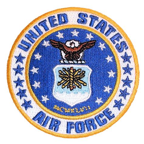 United States Air Force Military Patriotic Biker Patch Patriotic