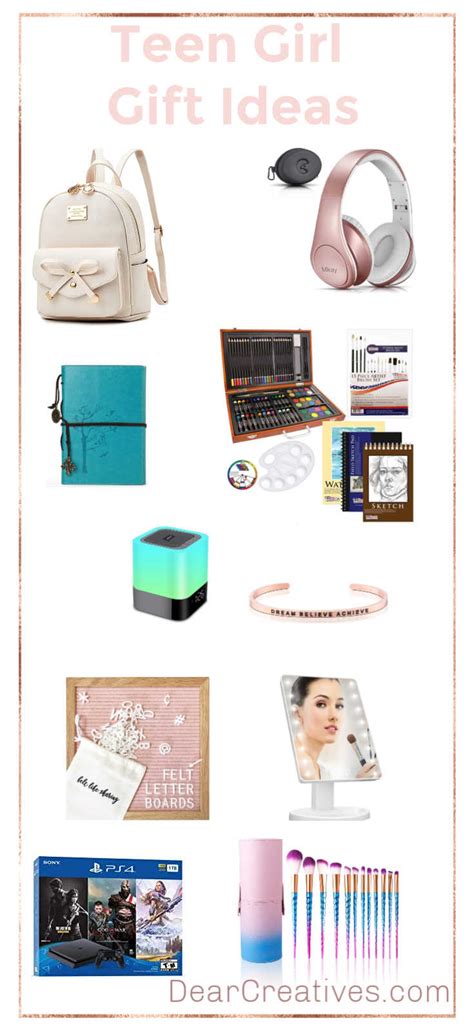 Birthday gifts for teenage girls. Gifts For Teen Girls - Perfect Gifts For Her - Dear Creatives