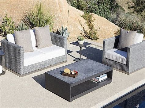 Modern Simple Aluminum Garden Wicker Sofa Set Buy Outdoor Furniture