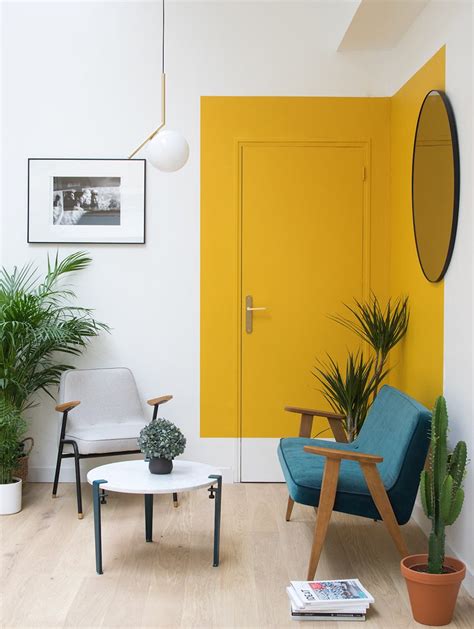 How To Paint Color Block Wall