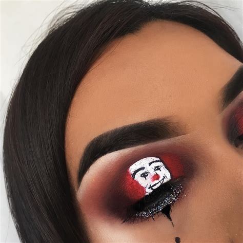 Halloween Makeup It Pennywise Clown Eye Art Ig Vmariexoxo Halloween