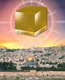 New Jerusalem, Above Old Jerusalem with Dome of the Rock | Heaven ...