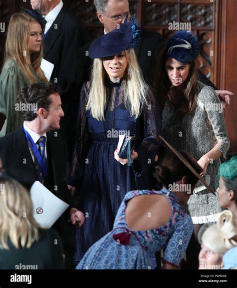 chelsy davy centre attends the wedding of princess eugenie to jack brooksbank at st george s