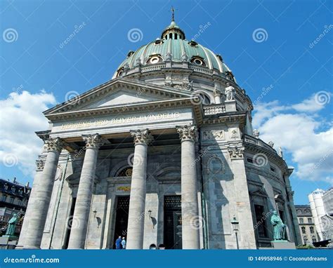 Marvelous Dome Of Frederik S Church Or The Marble Church In Copenhagen