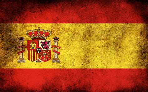 The flag of spain, consists of three horizontal stripes: Spanish Flag Wallpapers - Wallpaper Cave