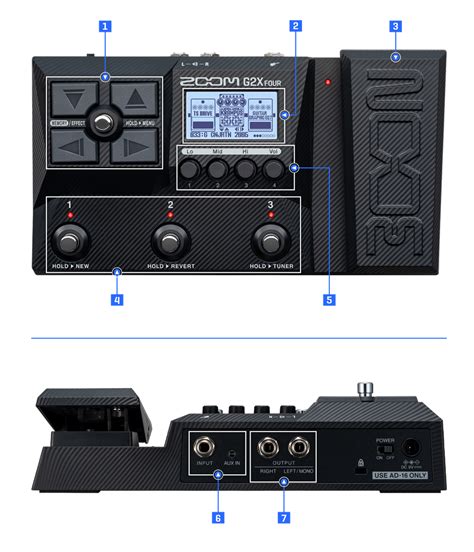 G2 Four And G2x Four Effects And Amp Emulator Zoom