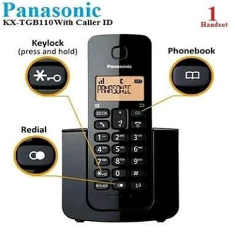 Jual Telepon Wireless Panasonic Kx Tgb110 Di Lapak Dwi Crisna Cemerlang