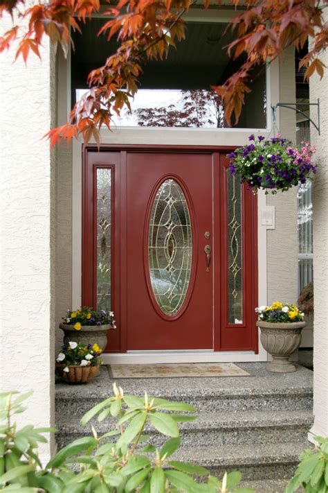 Creating A Charming Entryway With Red Front Doors