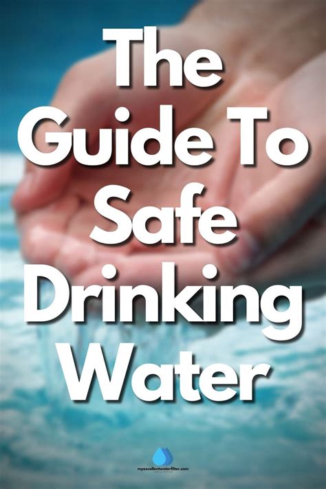 Safe Drinking Water Guide
