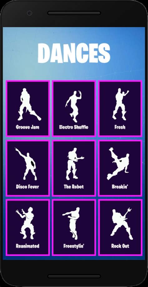 Dance Emotes For Fortnite And Skins Apk For Android Download
