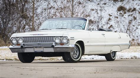 1963 Chevrolet Impala Ss Convertible T191 Indy 2017