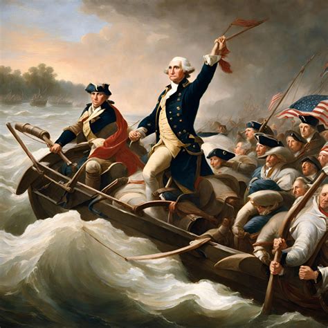 George Washington Crosses The Delaware Us Ghost Adventures