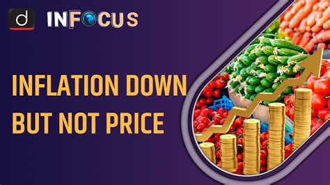Inflation Down But Not Prices In Focus Drishti Ias English Watch On Youtube
