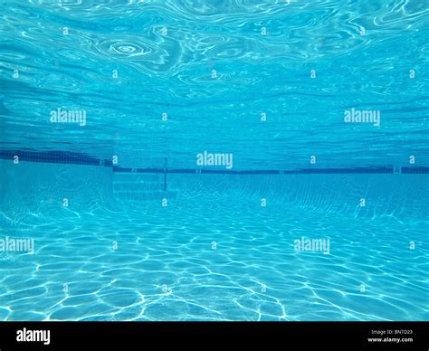 Underwater Shot In A Large Clean Friendly Pool Stock Photo Alamy