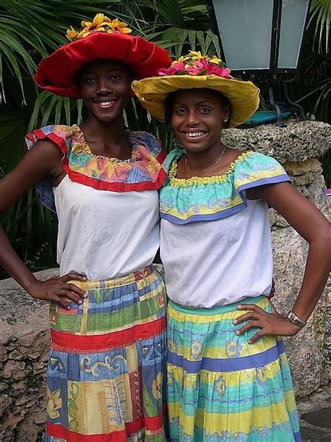 Dominican Women In Native Dress April 2004 Artofit