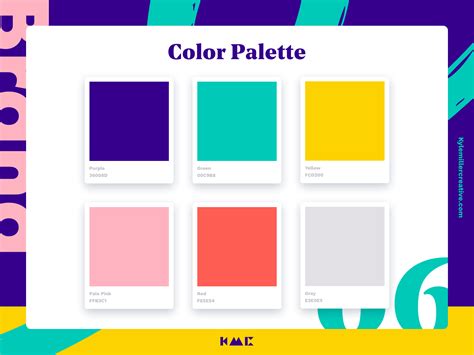 Color Palette 06 Website Color Schemes Color Palette Bright Website