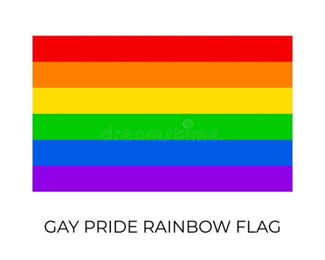 Bandiera Arcobaleno Simbolo Della Comunità Lgbt Identità Sessuale Con