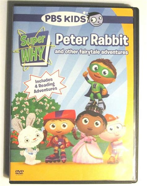 Super Why Peter Rabbit And Other Fairytale Adventures Dvd 2010