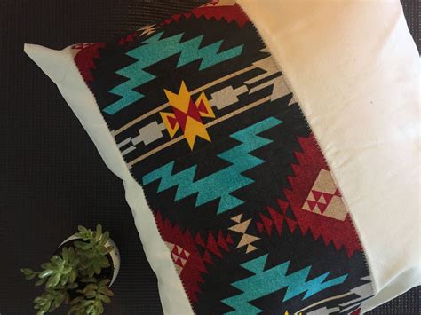 Tribal Native American Throw Pillow Case Chevron Aztec By Sewwhatsewyou